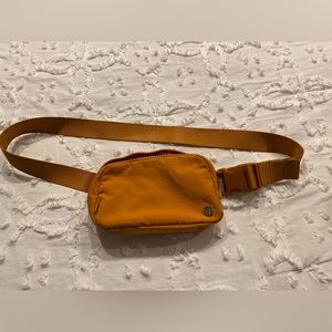 Lululemon orange belt bag